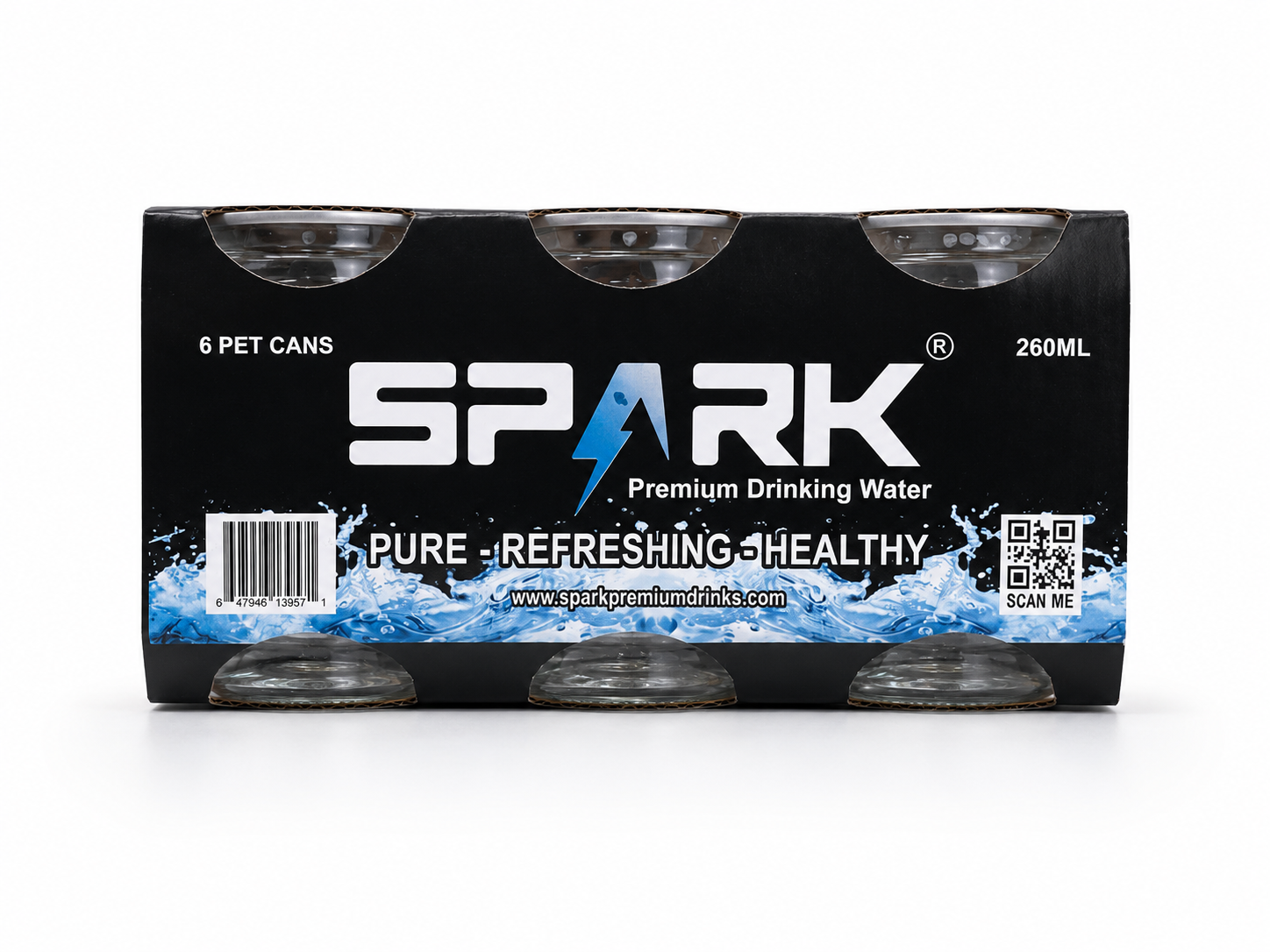Spark Premium Water - (260ml) 6 Pack - Image 2